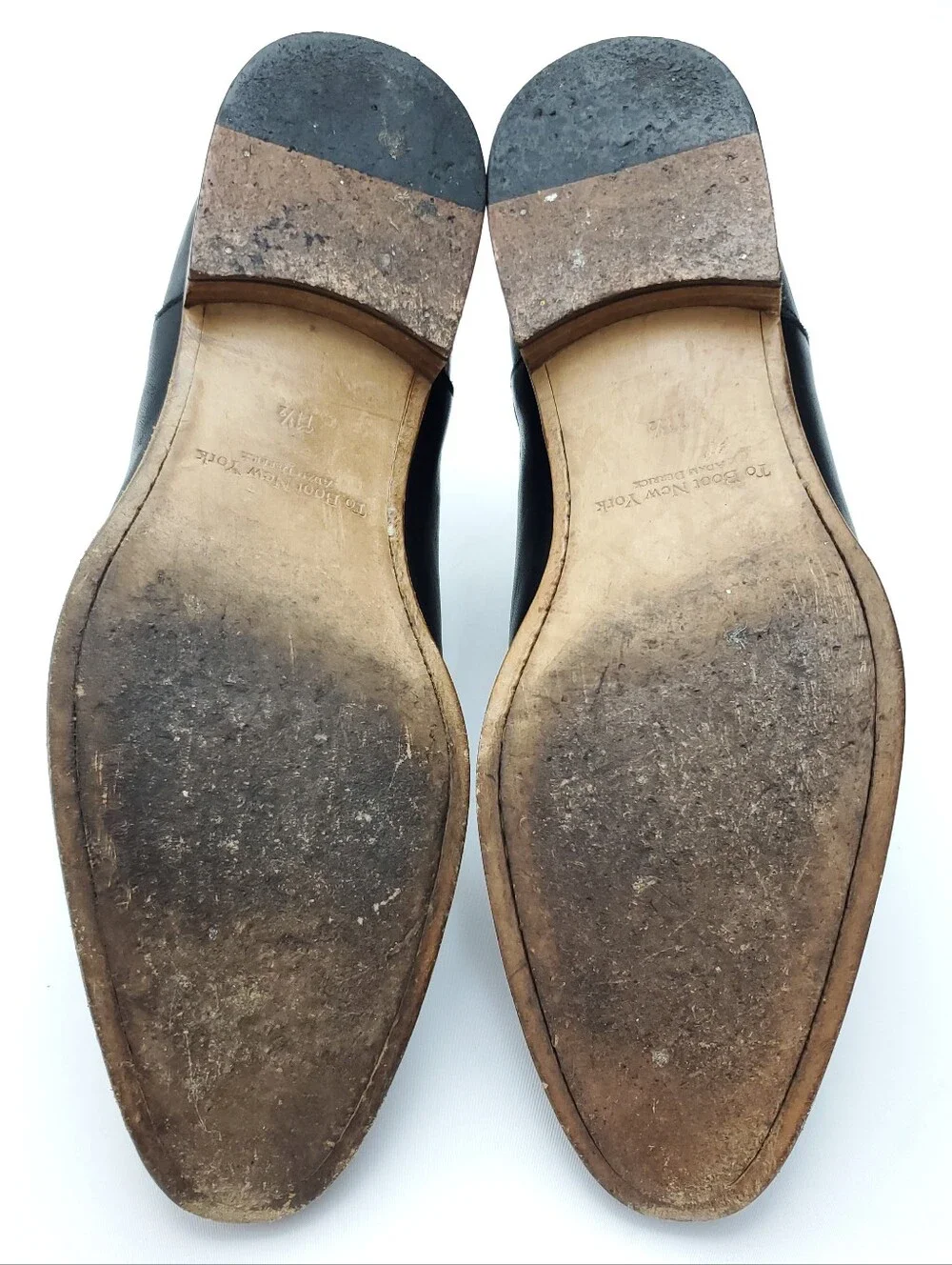 To Boot New York Alan Leather Chelsea Boot Black Formal Dress Office Shoe 11.5